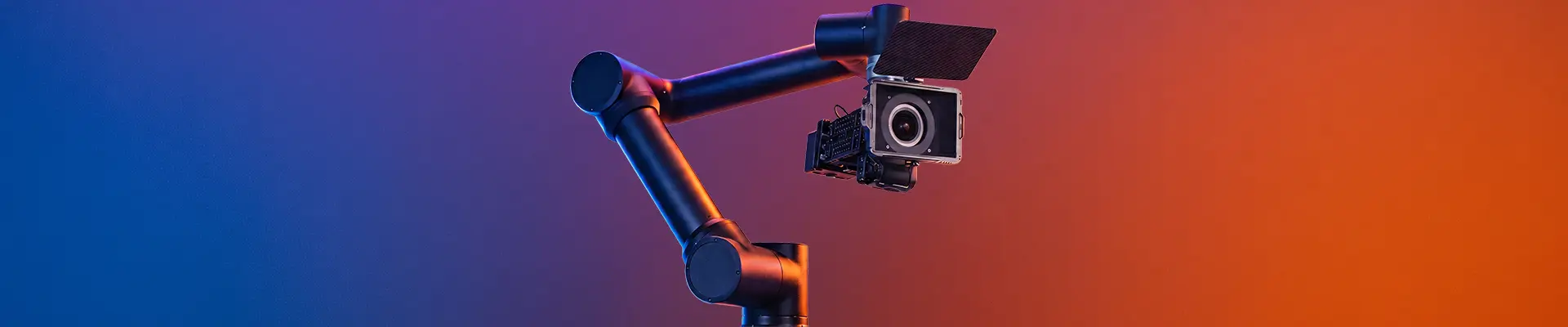 Stanowisko glamBOT - ramię Fairino z kamerą Sony / GoPro Hero 11/12/13